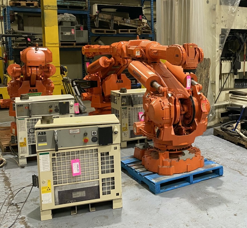 Used ABB 6400 Plus Robot For Sale | Used Cast
