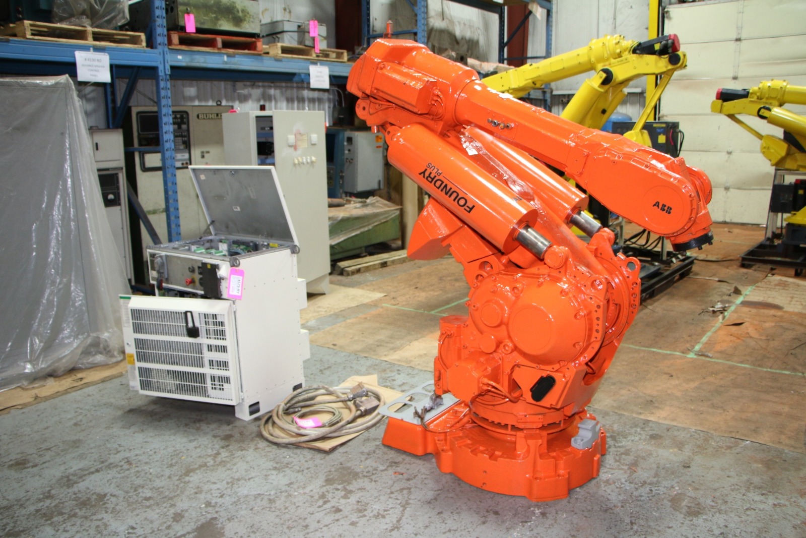 Detailed Picture of Used ABB Foundry Robot