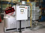 Used Dynamo 1100 Lbs Gas Melting and Holding Furnace #4607