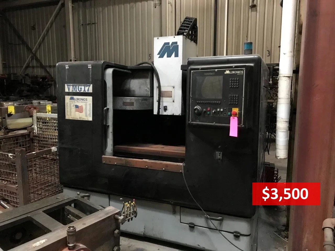 Image of Used Milltronics Vertical CNC Machine For Sale