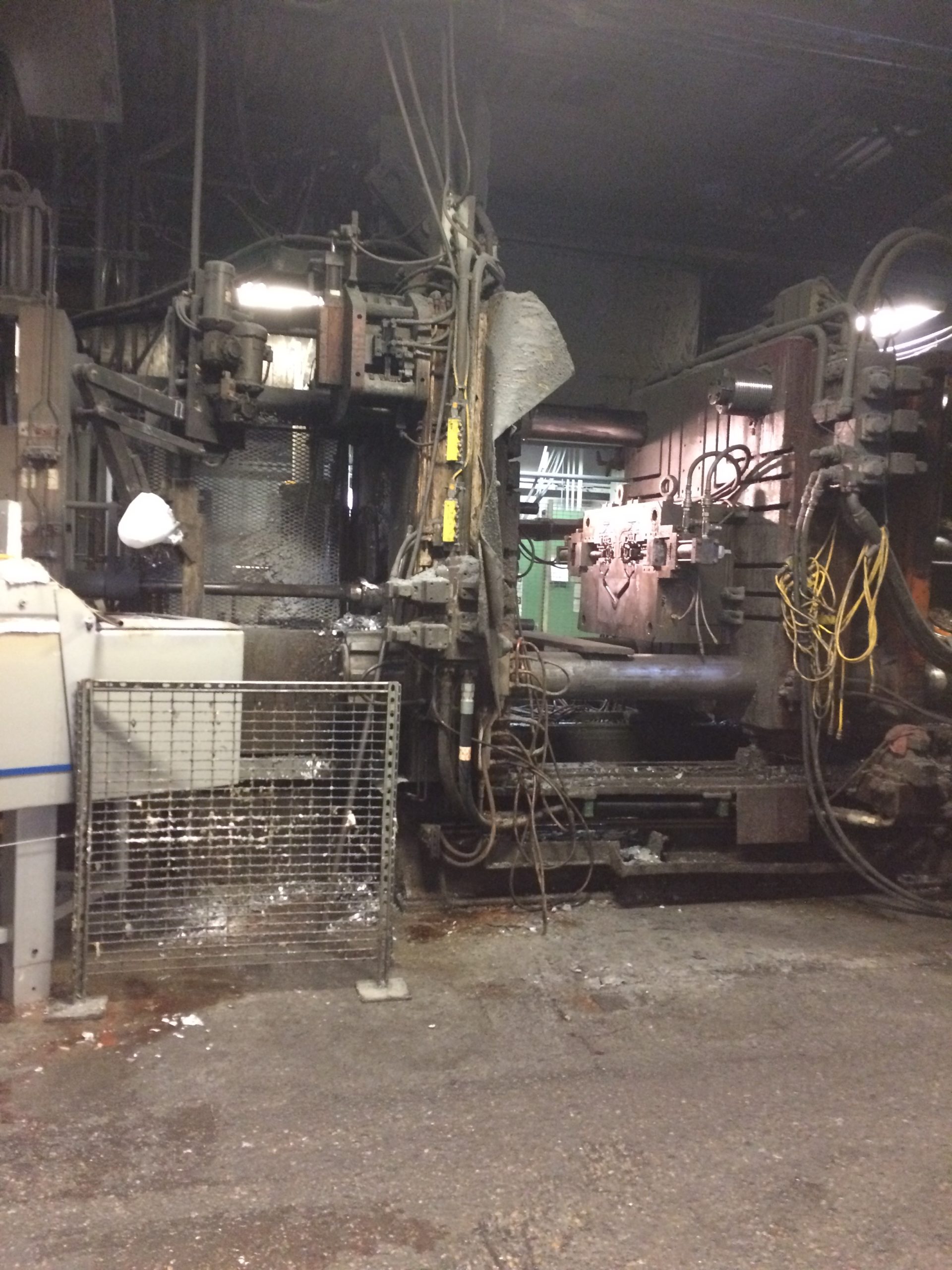 Detailed image of Used Cold Chamber Die Casting Machine