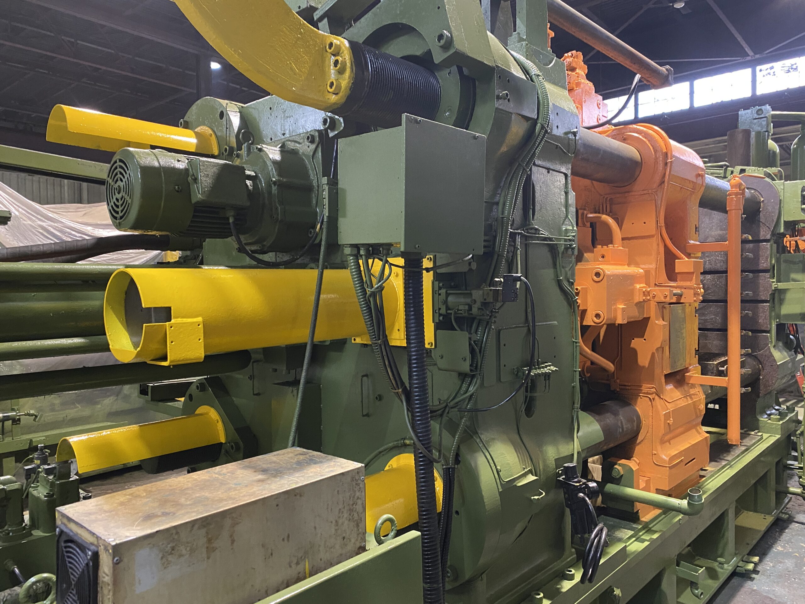 Detailed Picture of Used Cold Chamber Die Casting Machine