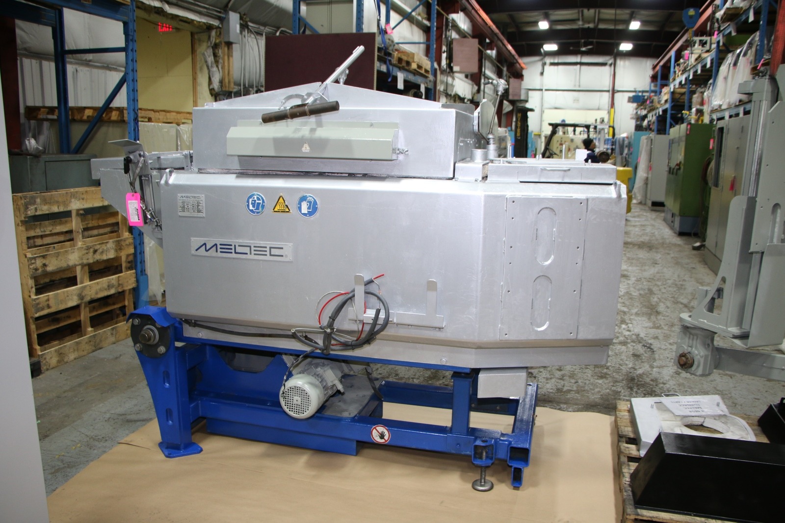 Detailed image of Used Meltec Electric Holding Furnace
