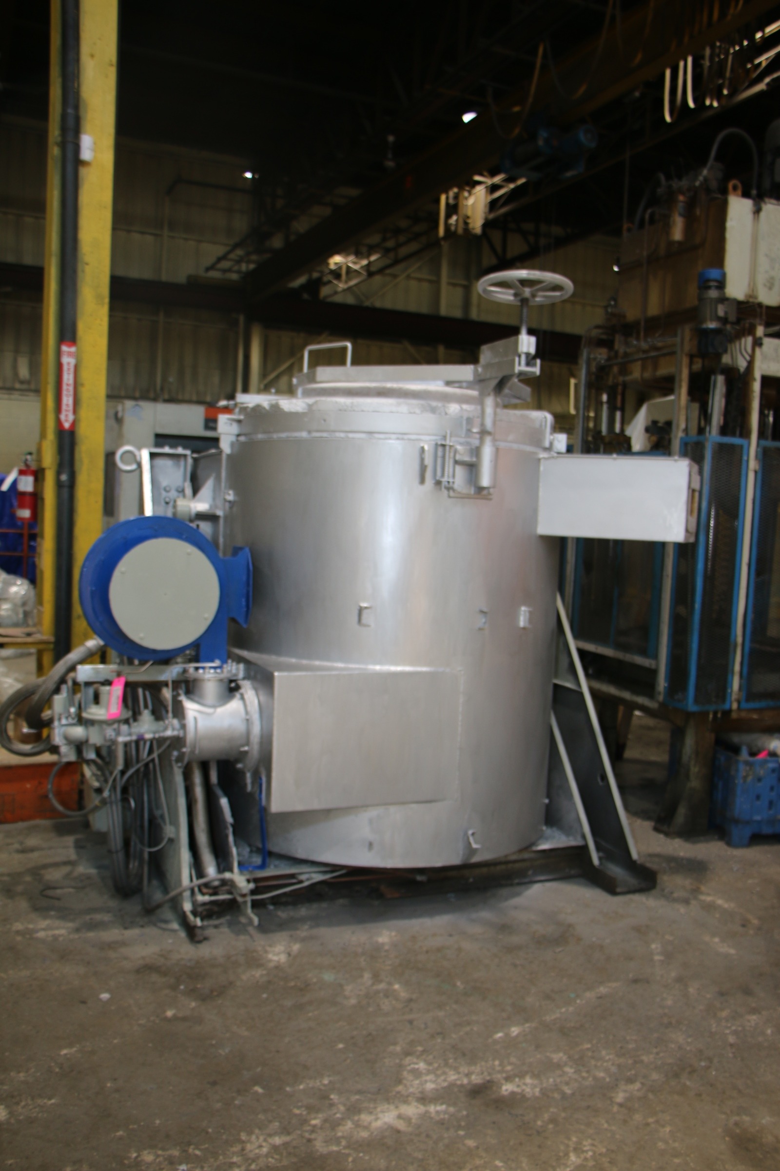 Detailed Picture of Used Hindenlang Gas Melting Furnace