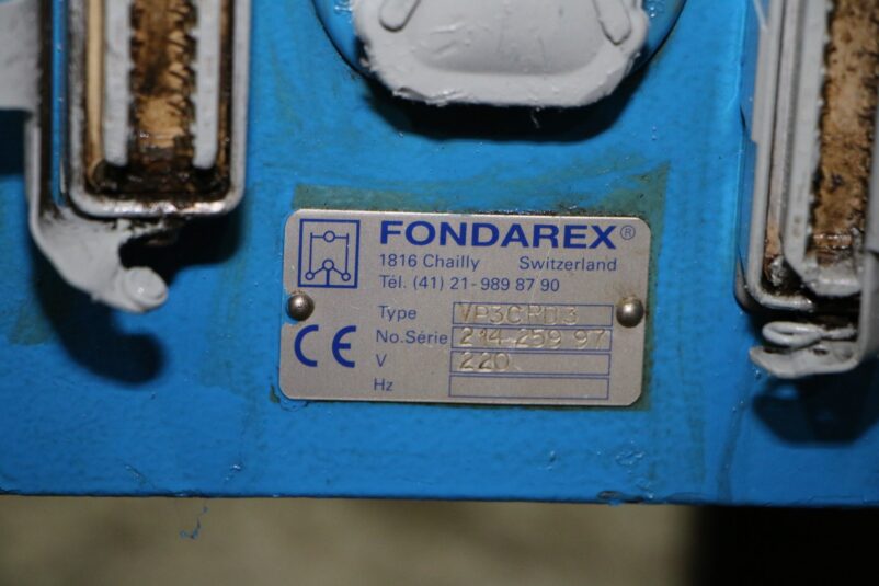 Detailed image of Used Fondarex Vacuum Unit