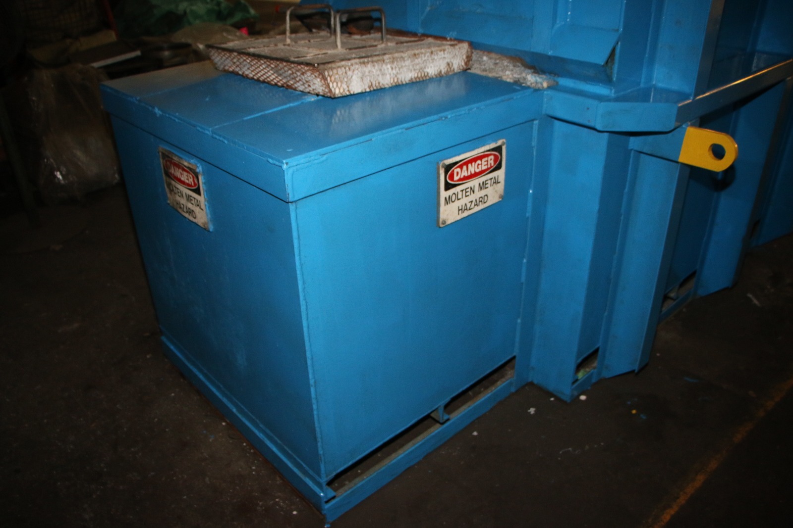 Used Schaefer 5000 Lbs Gas Melting and Holding Furnace For Sale