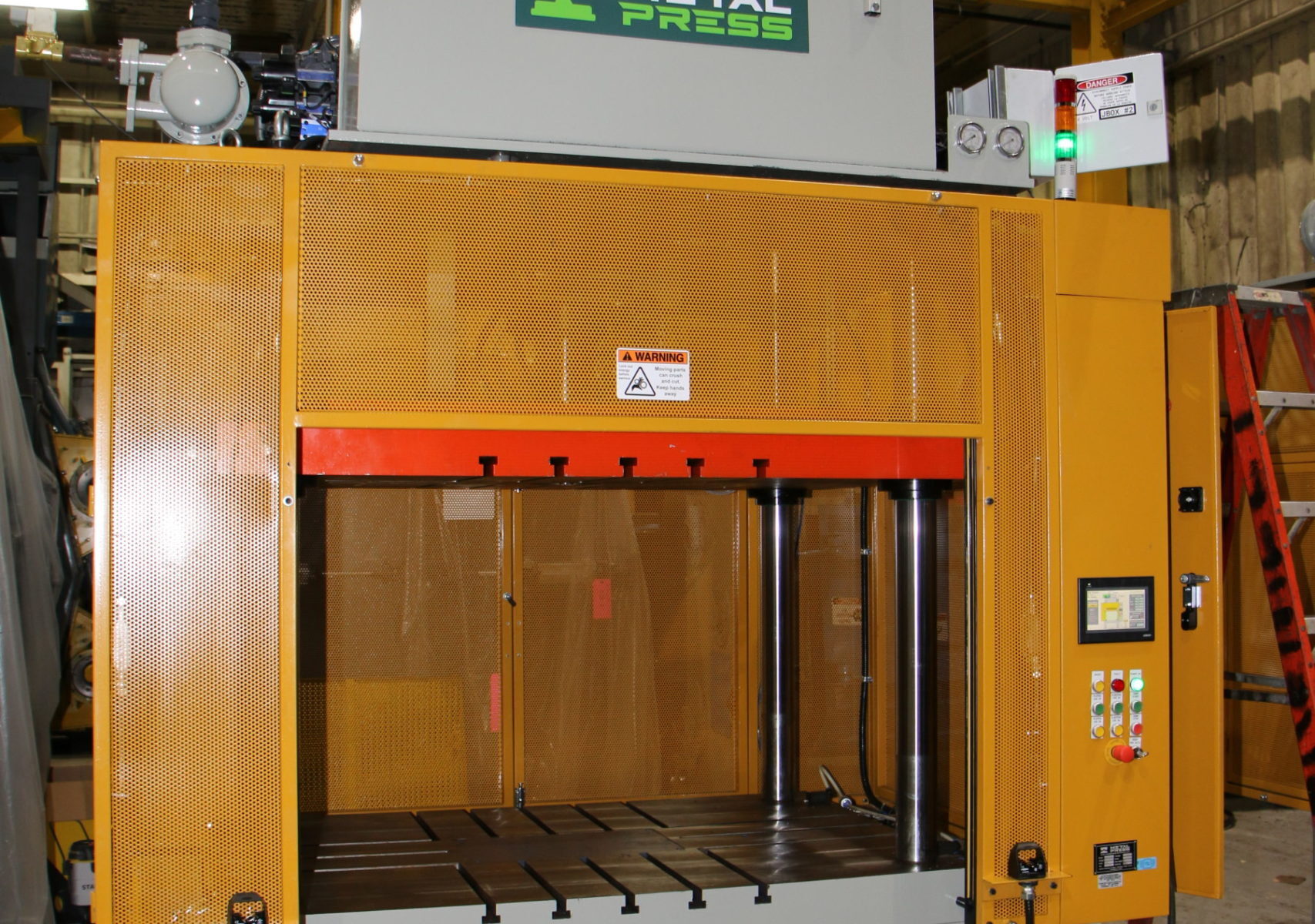 Picture of New Trim Press for Die Casting