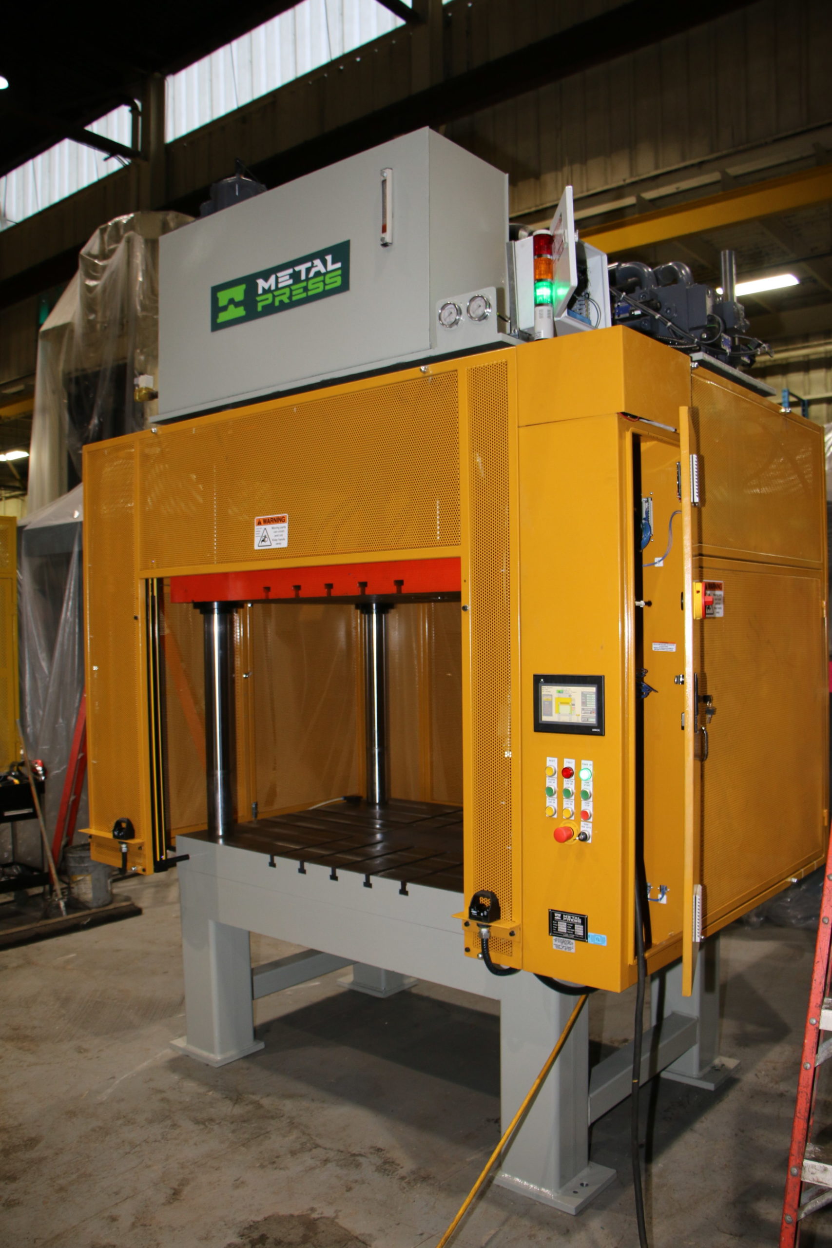 Image of New Trim Press for Die Casting
