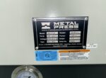 Nueva unidad de control de temperatura de aceite caliente MetalPress #80881
