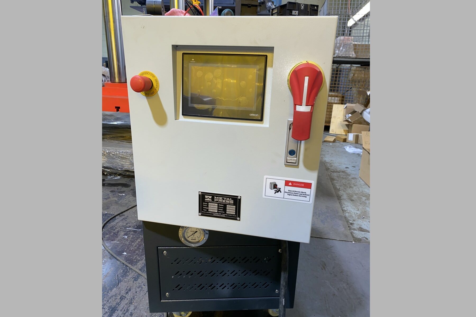 Image of New Metalpress Hot Oil Temperature Control Unit