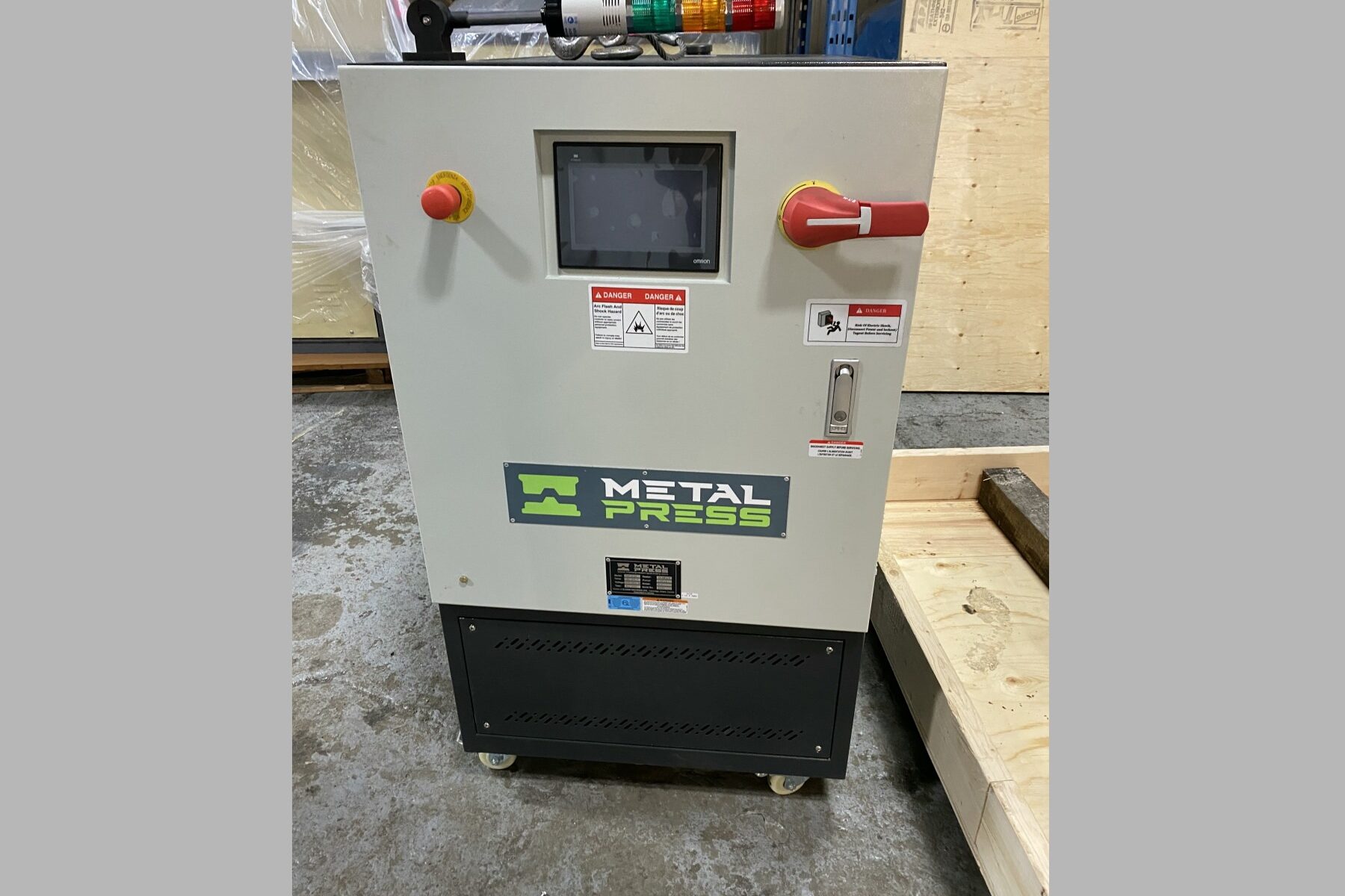 Image of New Metalpress Hot Oil Temperature Control Unit