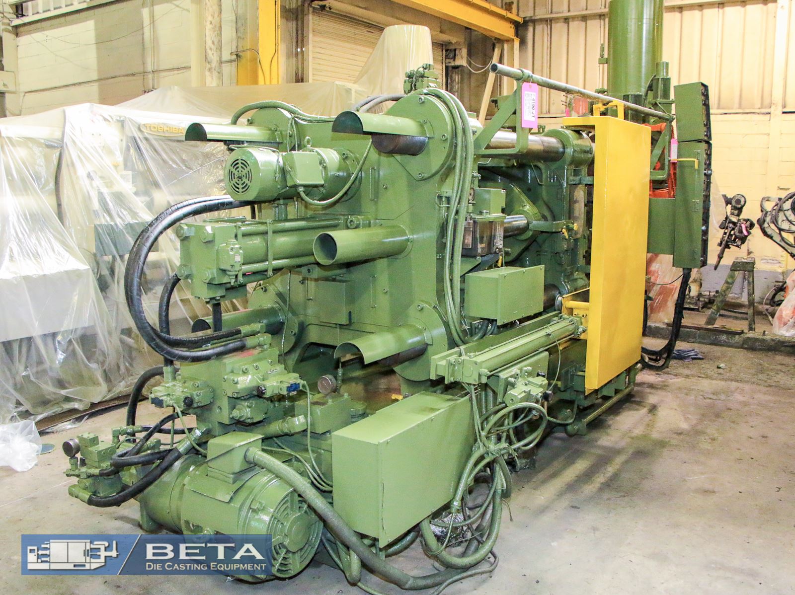 Detailed Picture of Used Cold Chamber Die Casting Machine