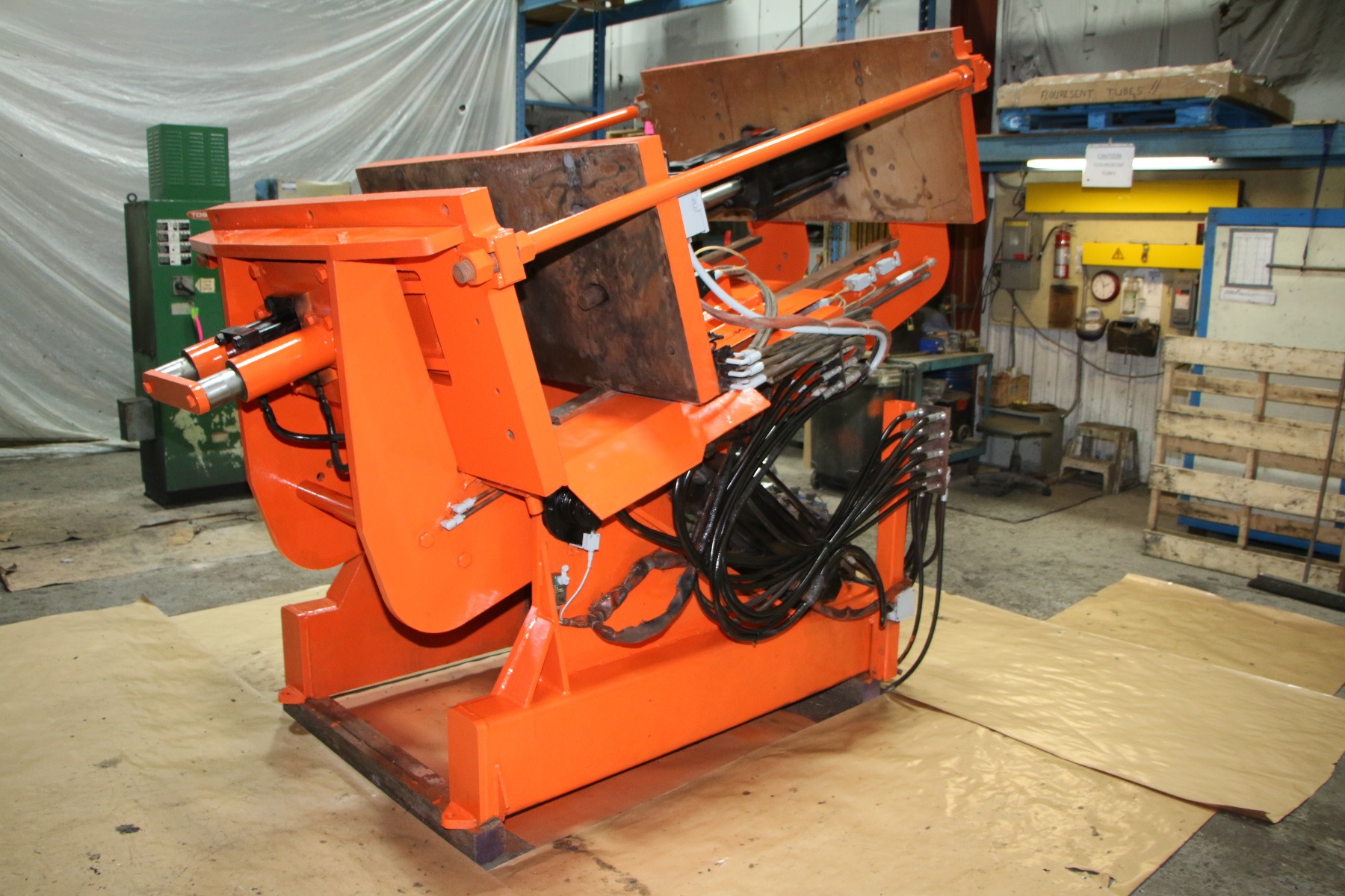 Detailed image of Used Hall 3HS Tilt Pour Molding Gravity Die Casting Machine