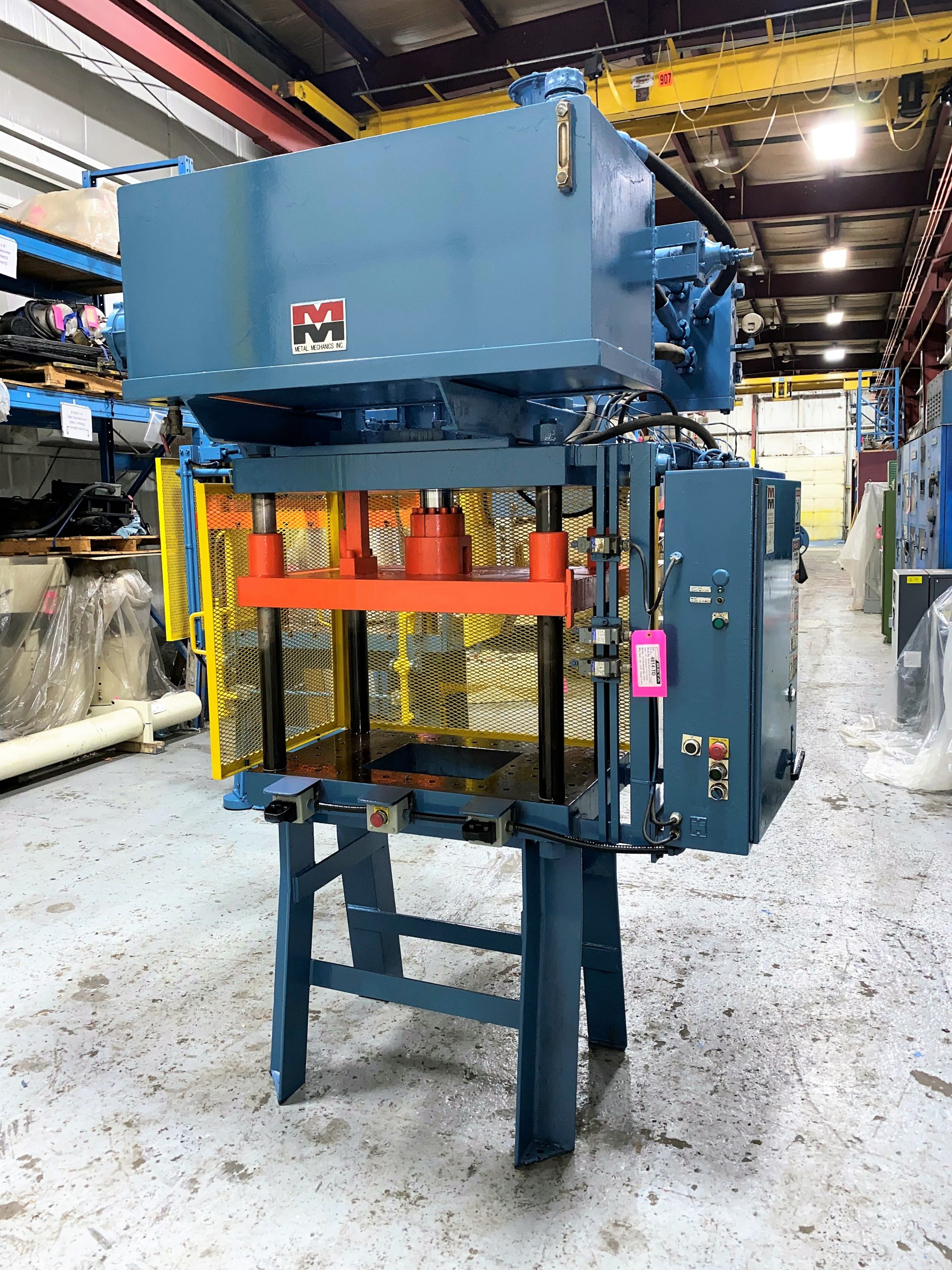 Detailed Picture of Used Trim Press for Die Casting