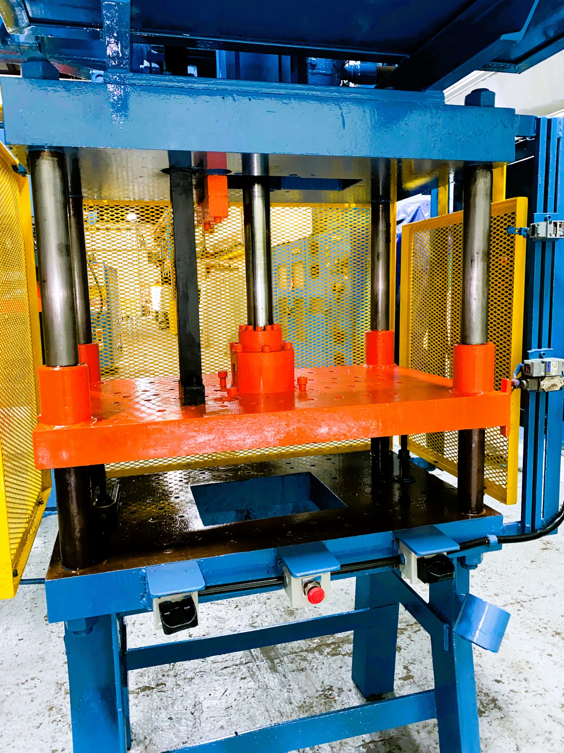 Detailed Picture of Used Trim Press for Die Casting