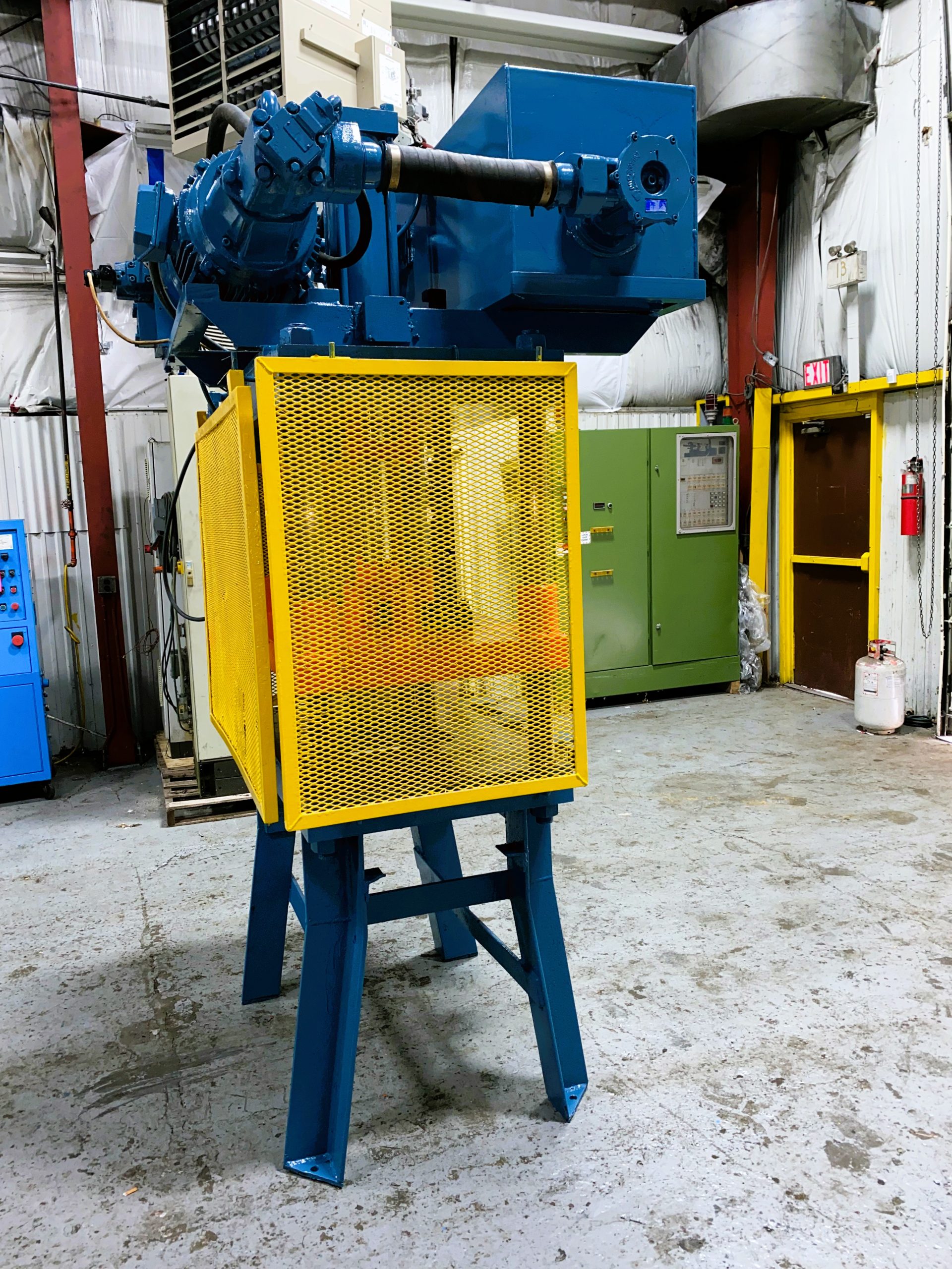 Detailed Picture of Used Trim Press for Die Casting