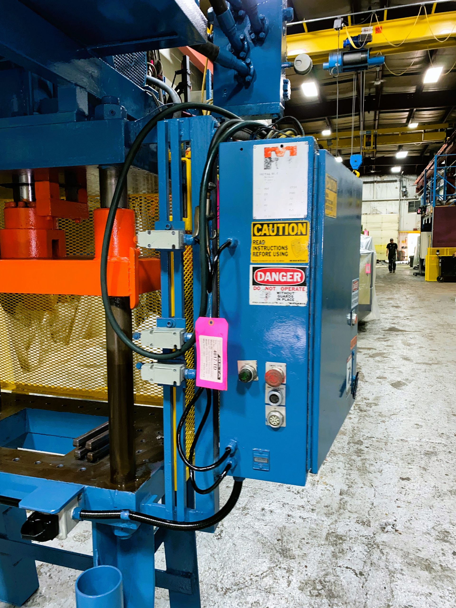 Picture of Used Trim Press for Die Casting