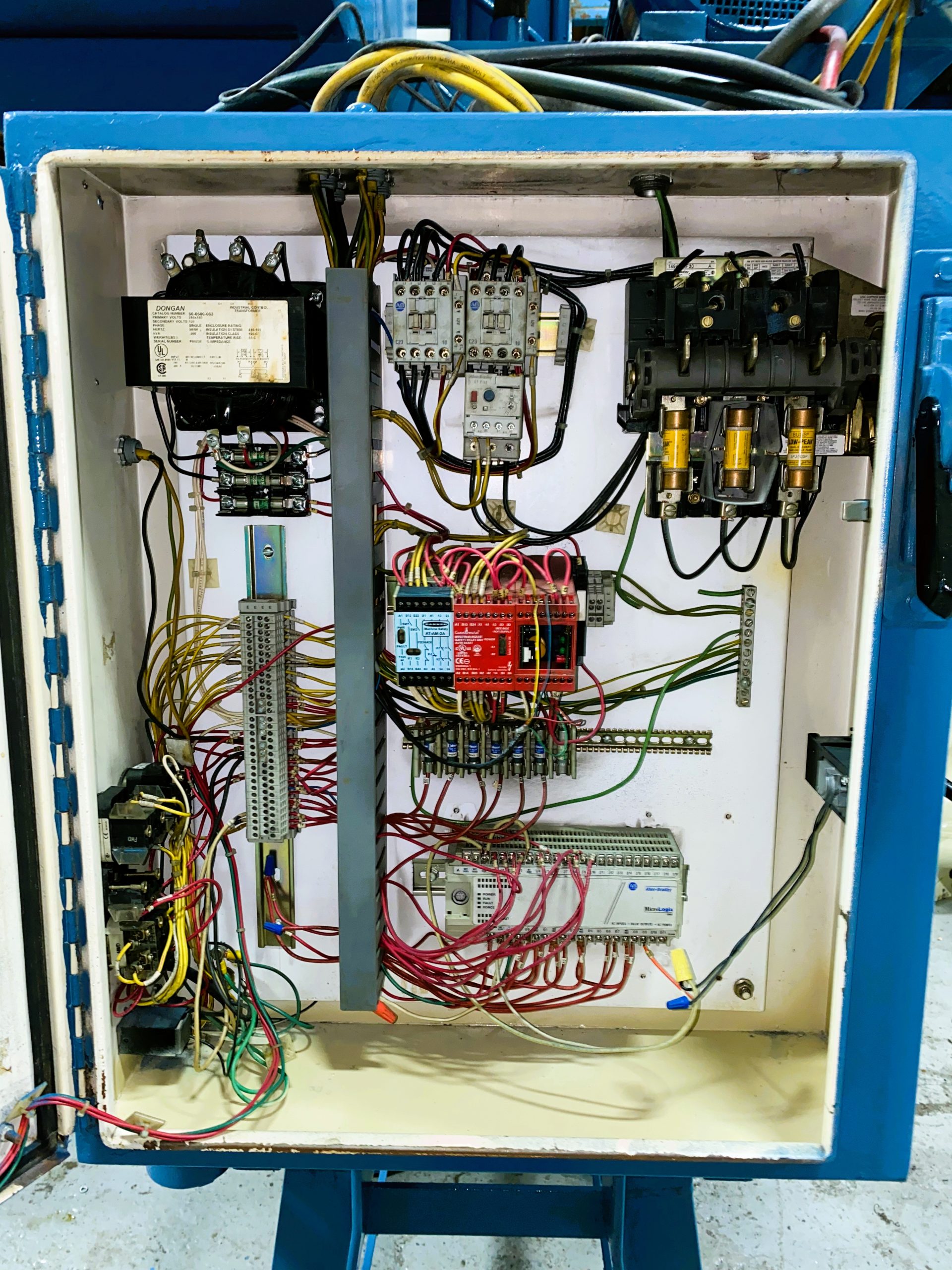 Detailed Picture of Used Trim Press for Die Casting