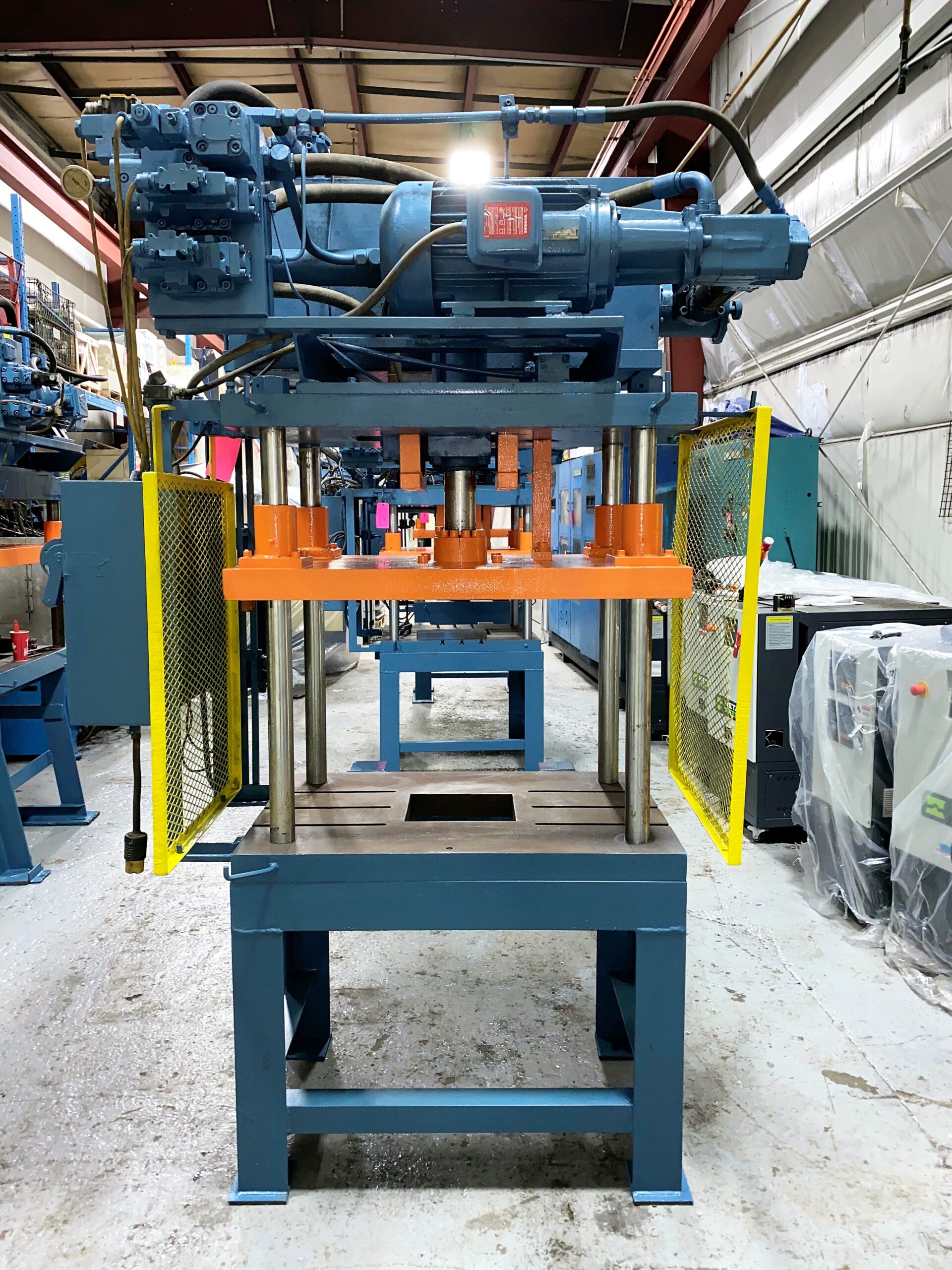 Detailed Picture of Used Trim Press for Die Casting