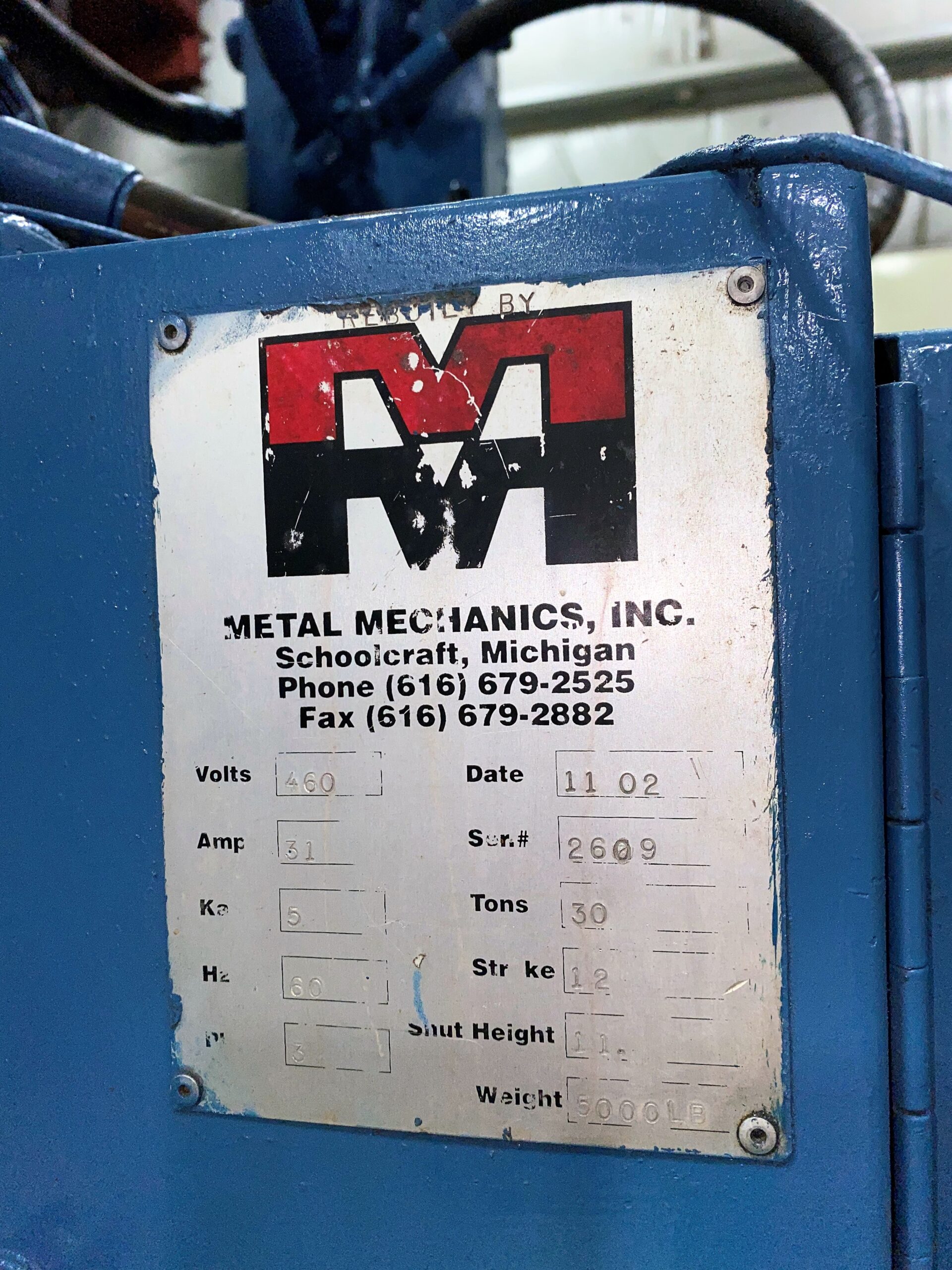 Image of Used Trim Press for Die Casting