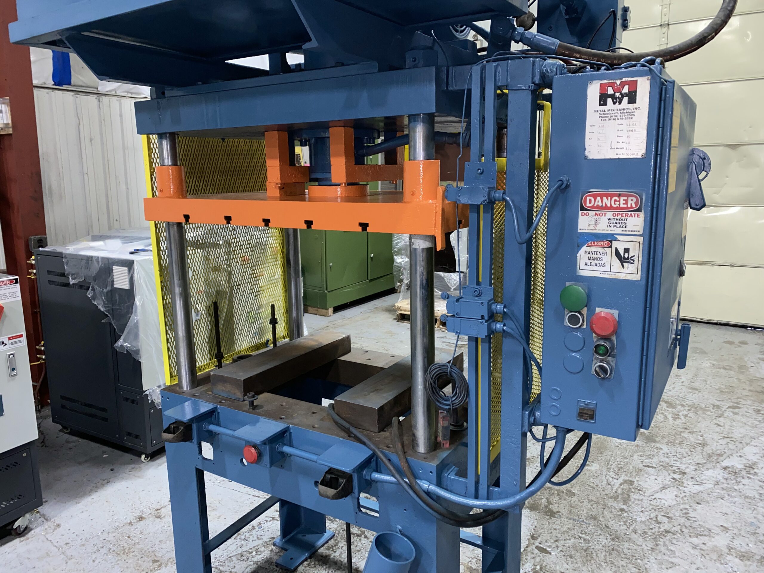 Detailed image of Used Trim Press for Die Casting