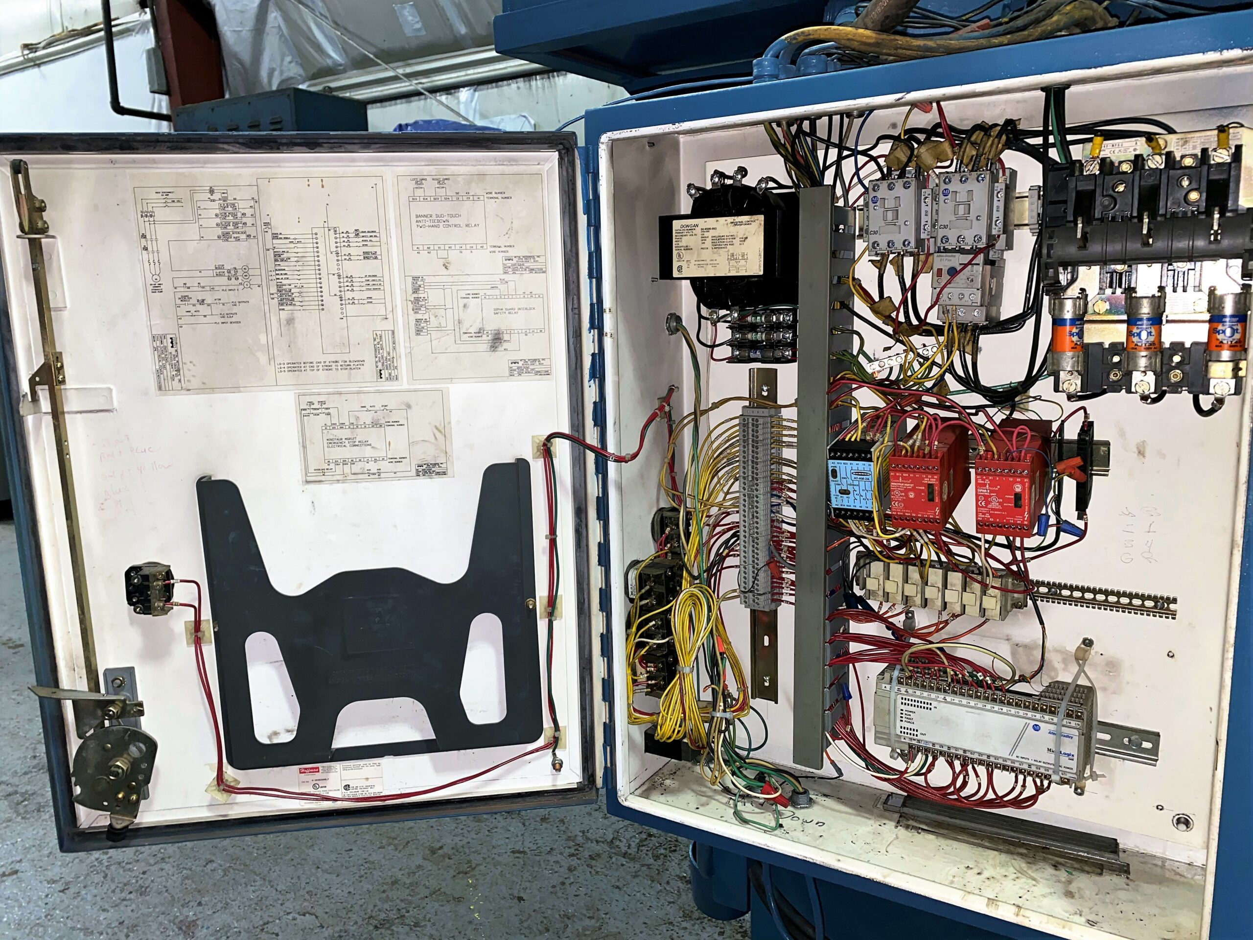 Detailed Picture of Used Trim Press for Die Casting