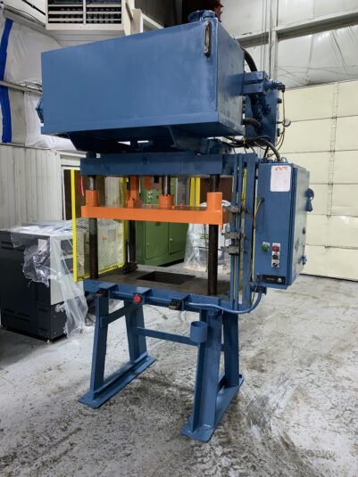 Detailed Picture of Used Trim Press for Die Casting