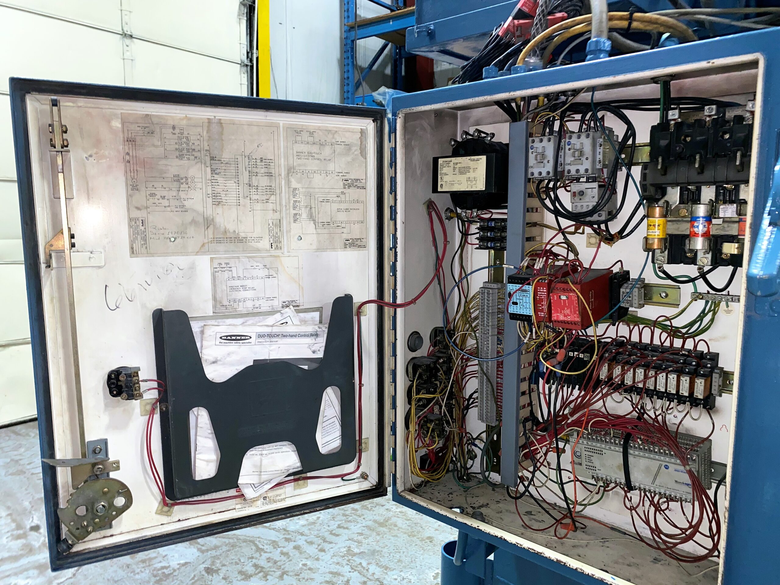 Detailed Picture of Used Trim Press for Die Casting