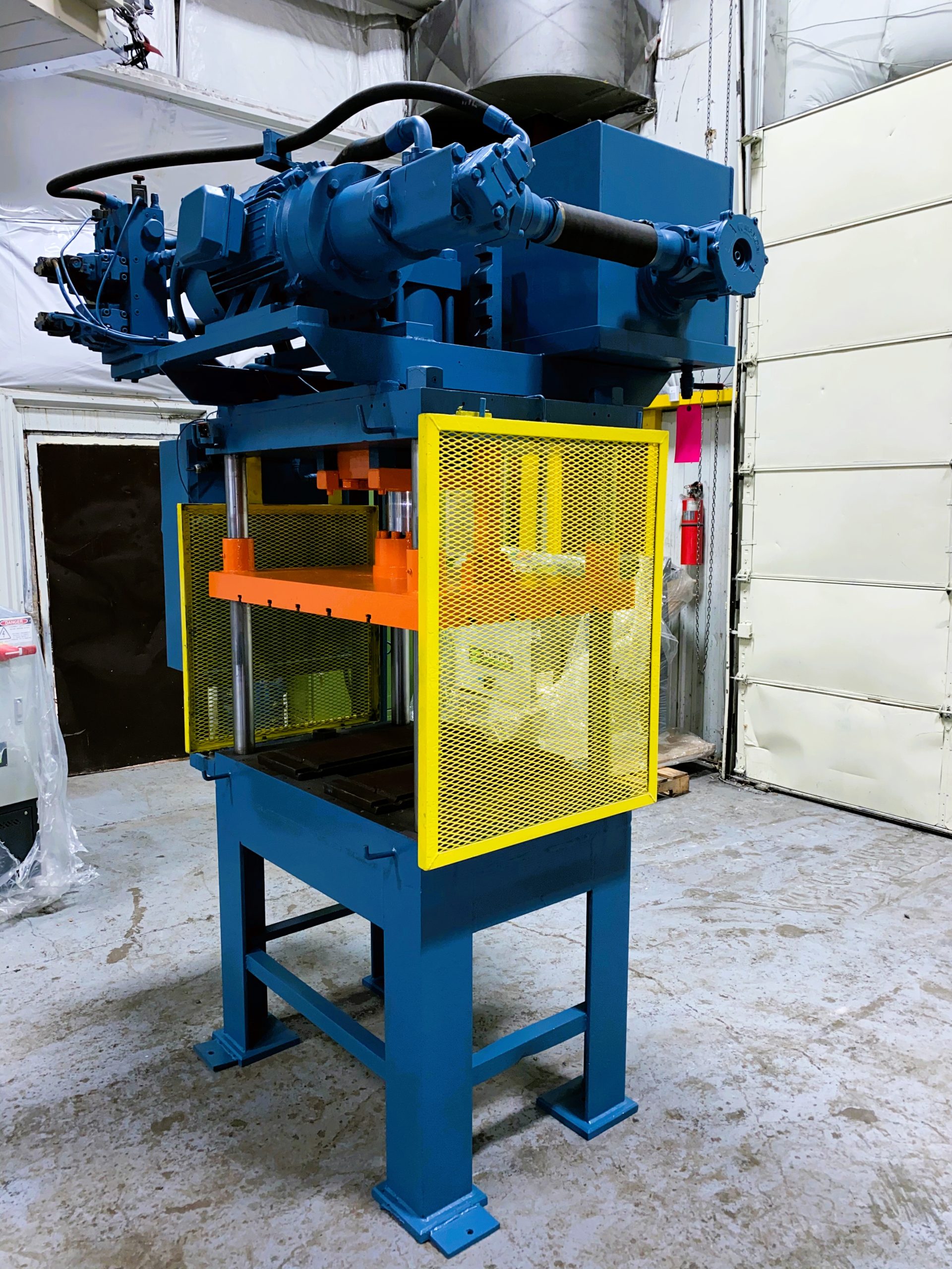 Detailed Picture of Used Trim Press for Die Casting