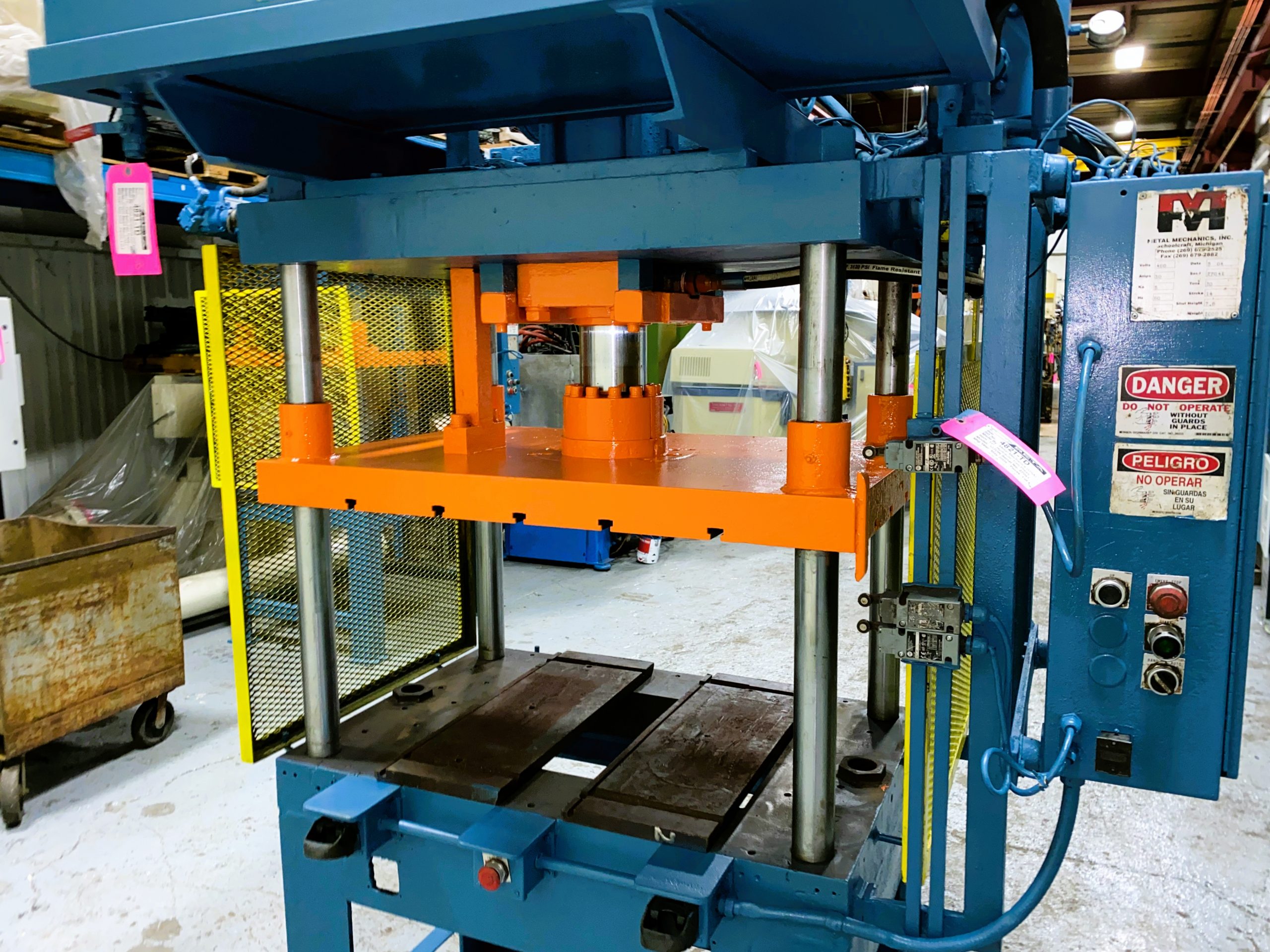 Picture of Used Trim Press for Die Casting