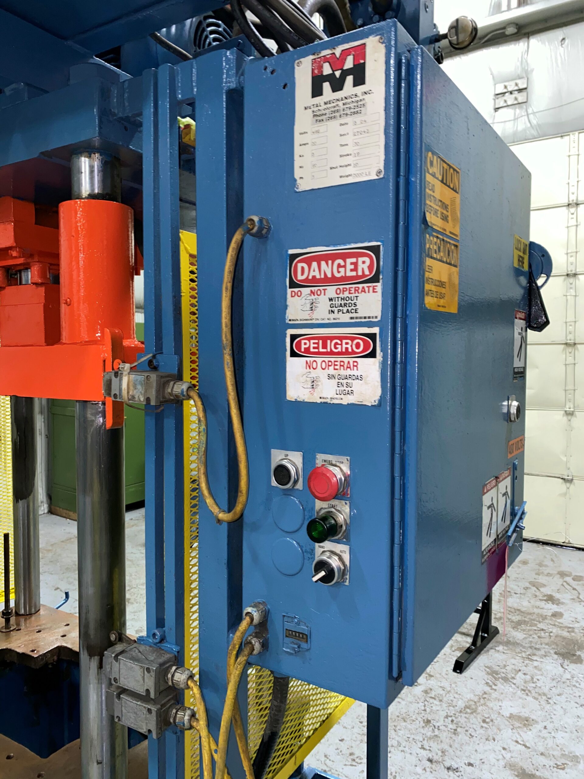 Image of Used Trim Press for Die Casting