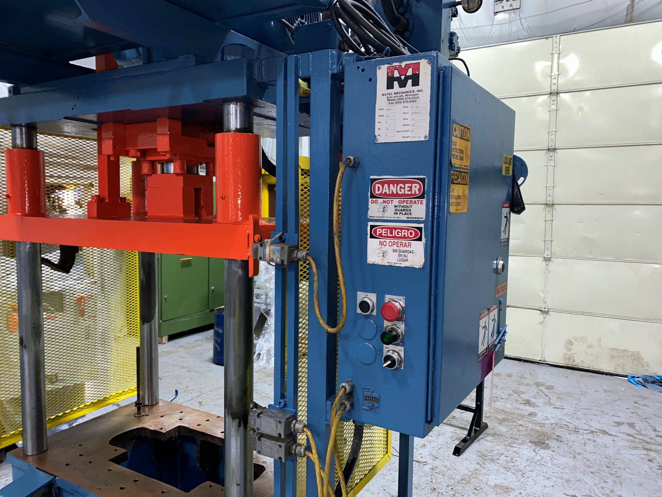 Detailed image of Used Trim Press for Die Casting