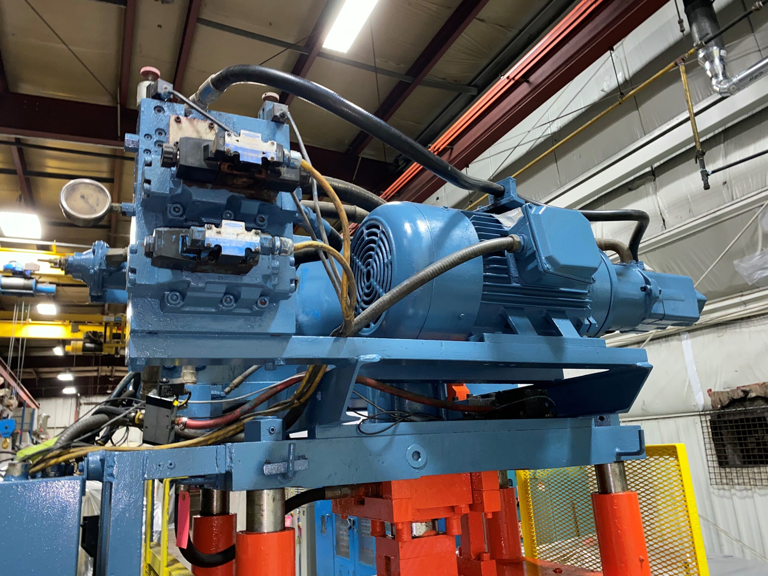 Detailed Picture of Used Trim Press for Die Casting