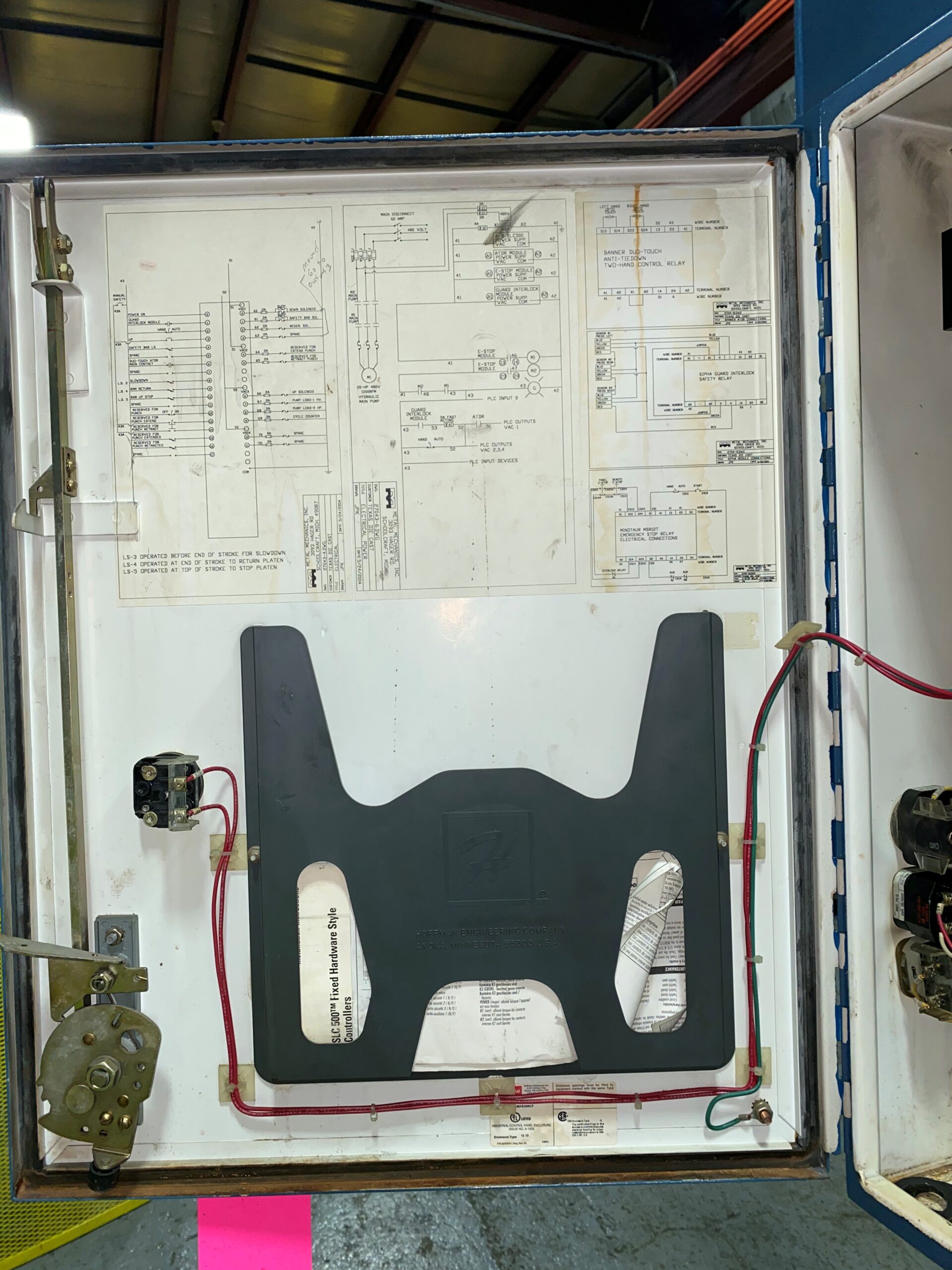 Detailed Picture of Used Trim Press for Die Casting