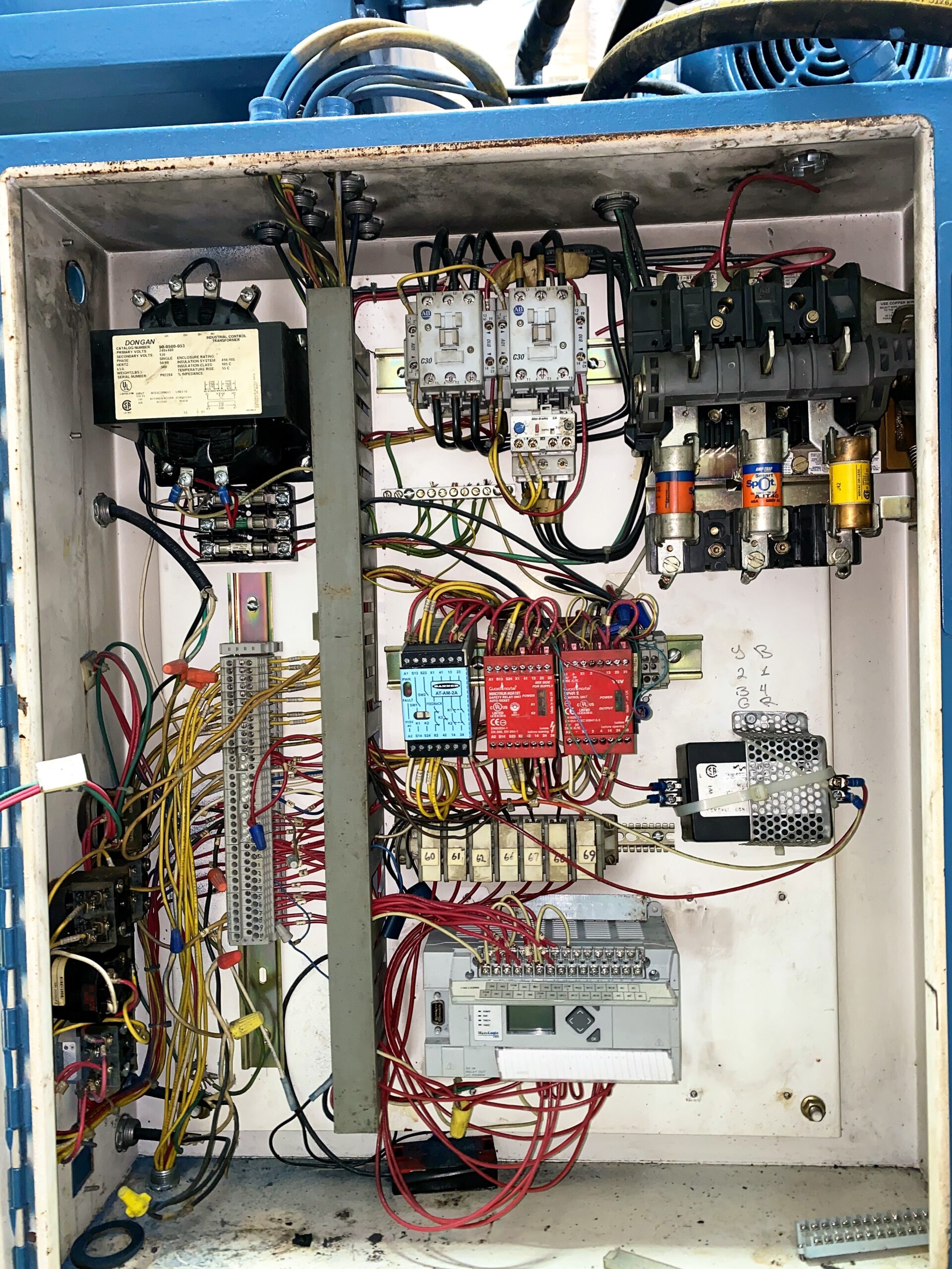 Detailed Picture of Used Trim Press for Die Casting