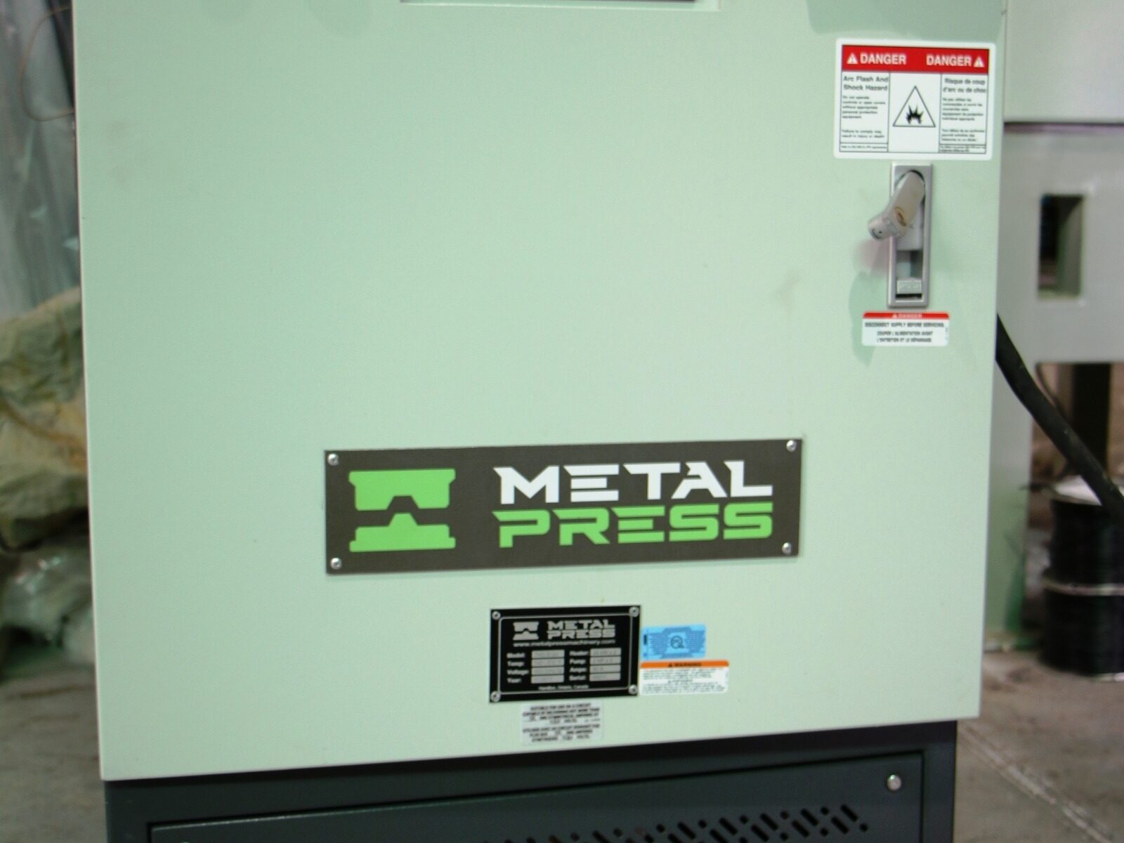 Picture of New Metalpress Hot Oil Temperature Control Unit