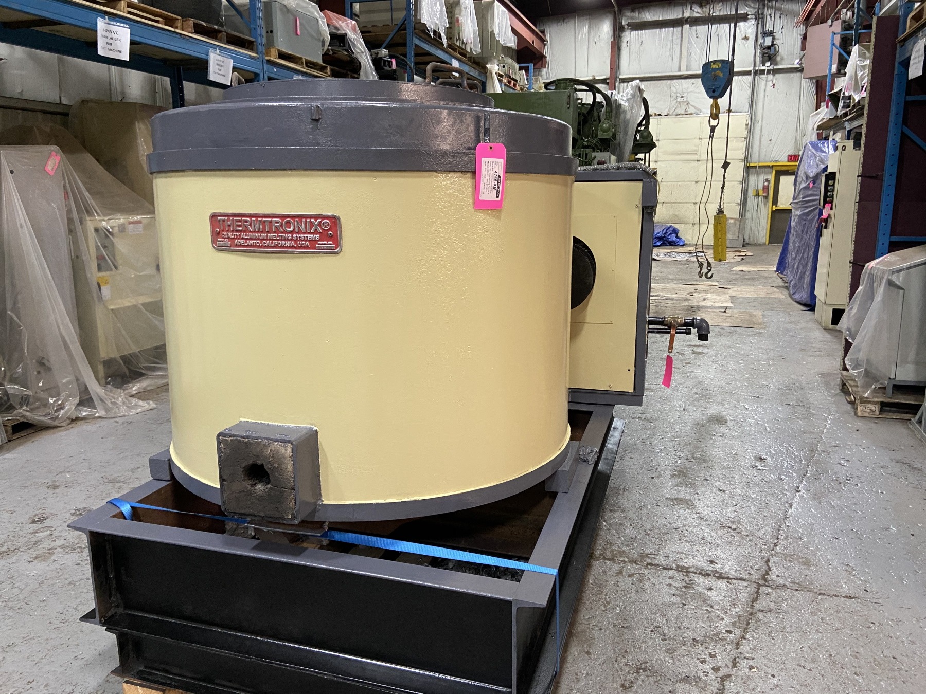 Image of Used Thermtronix Gas Melting and Holding Furnace