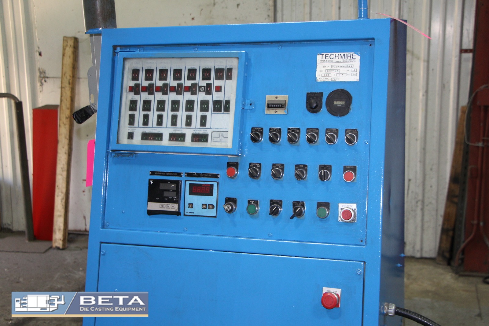 Image of Used Techmire Multi-Slide Die Casting Machine