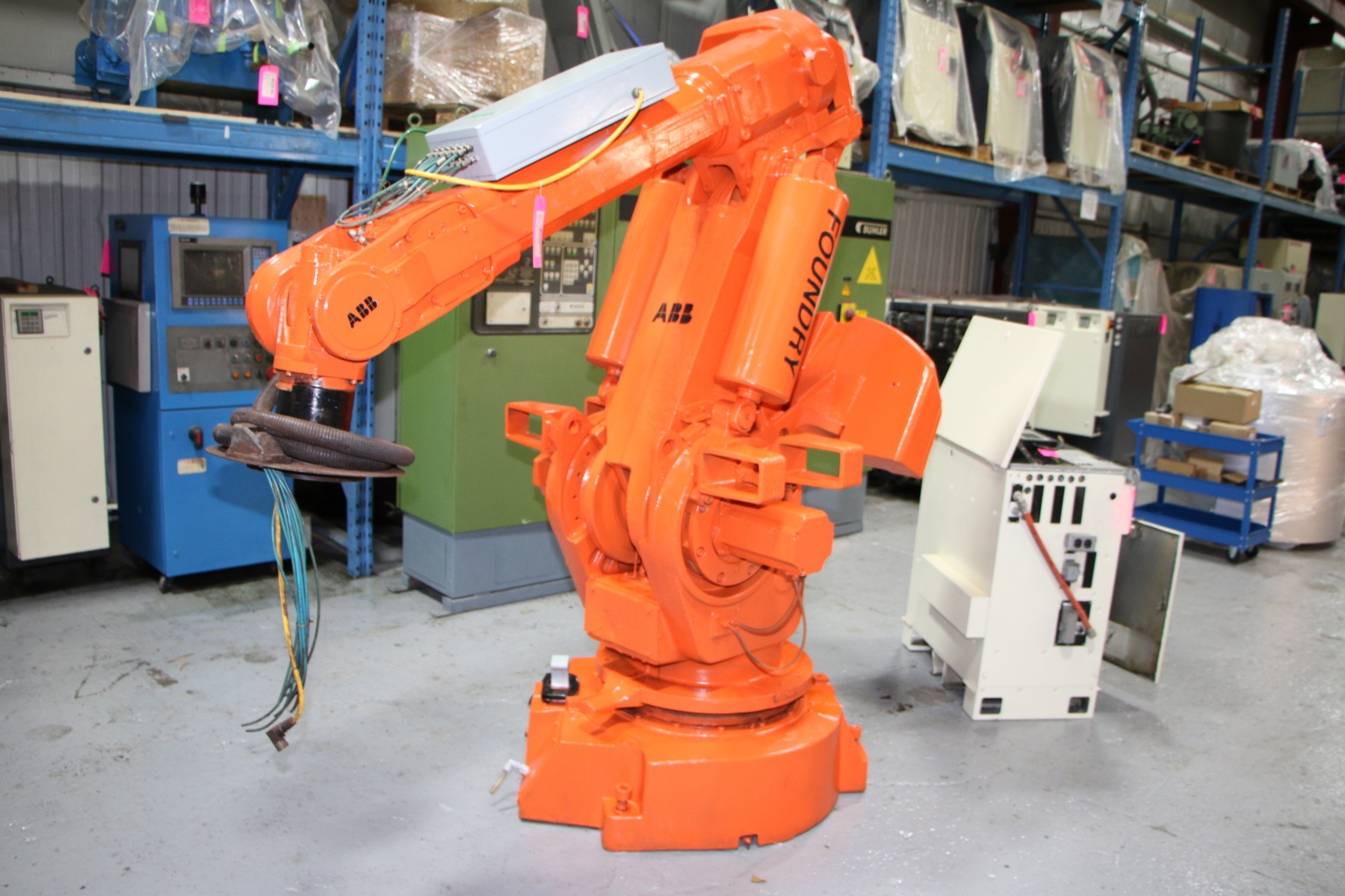 Detailed Picture of Used ABB Foundry Industrial Robot