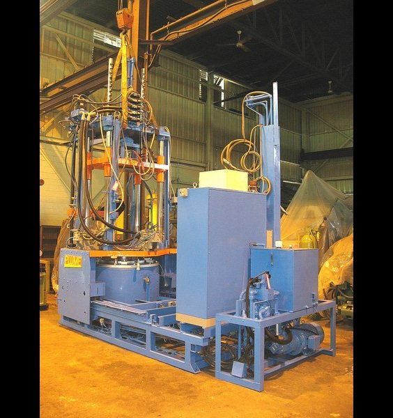 Detailed Picture of Used Plume Low Pressure Permanent Mold Die Casting Machine