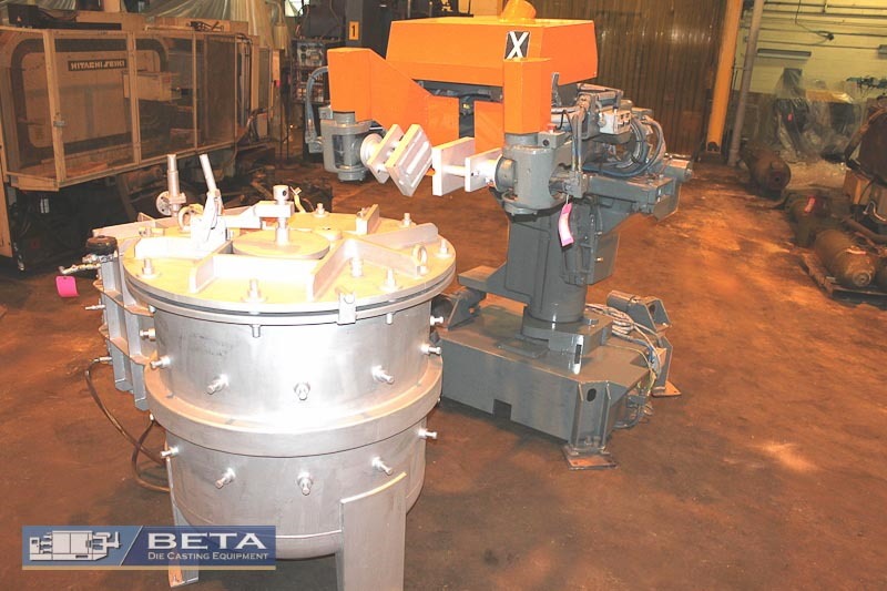 Imagen de la máquina de fundición a presión de molde permanente de baja presión IMR usada