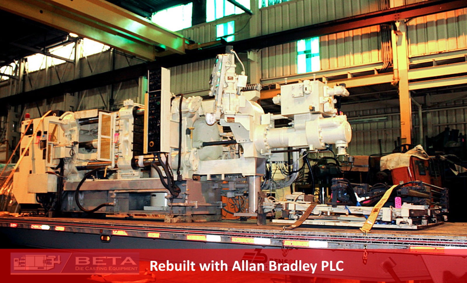 Detailed Picture of Used Cold Chamber Die Casting Machine