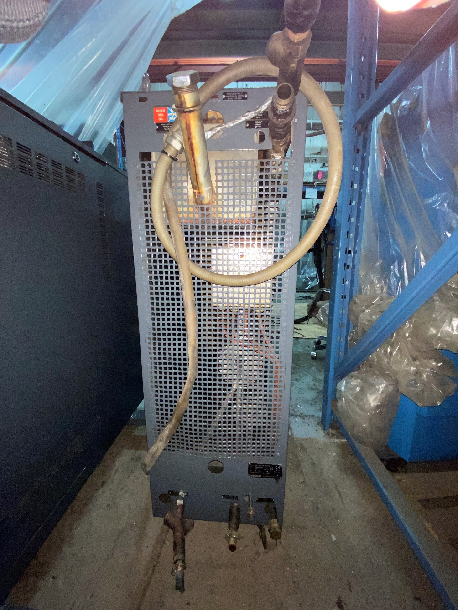 Used Regloplas Hot Oil Temperature Control Unit For Sale