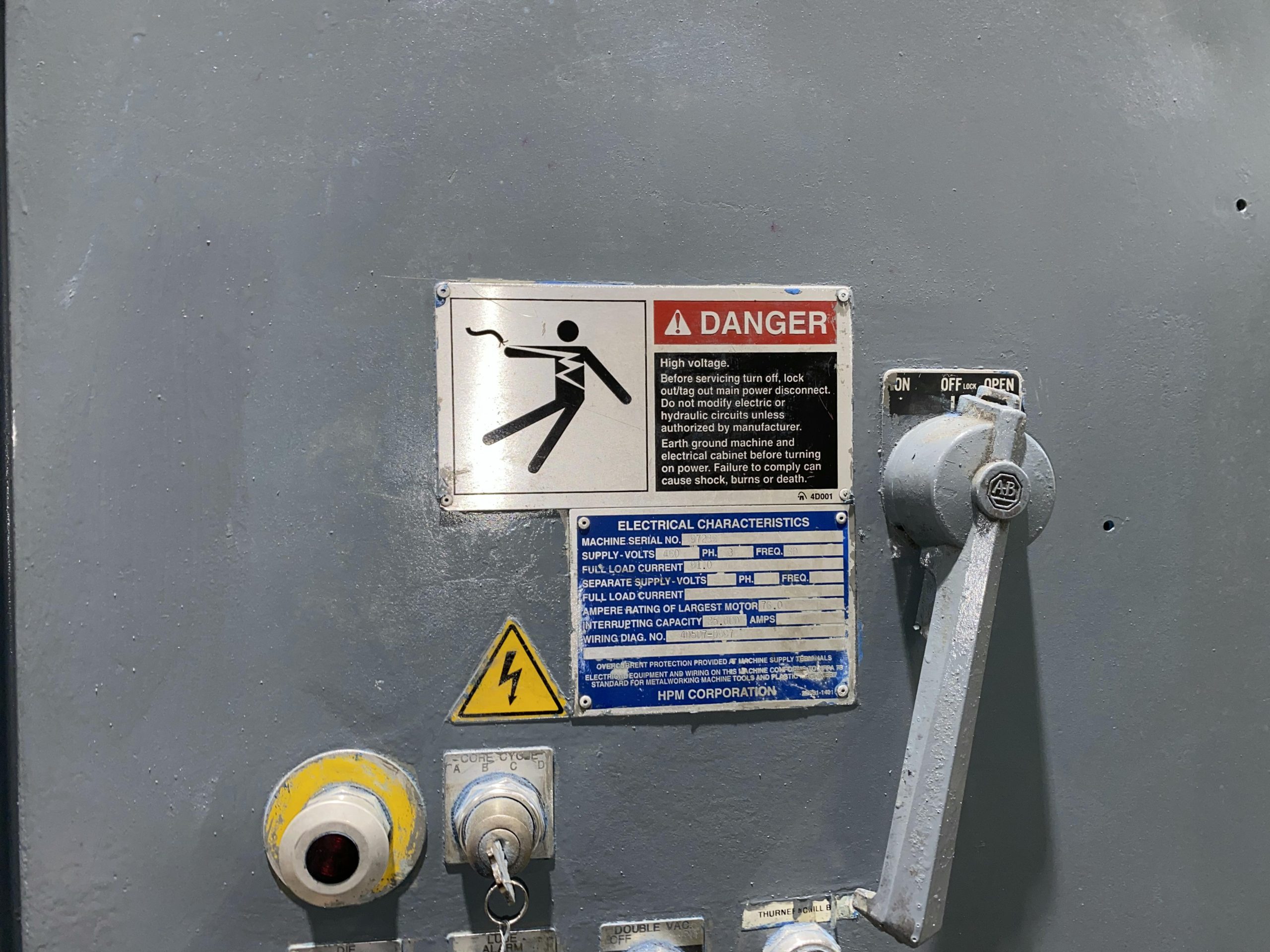 Picture of Used Cold Chamber Die Casting Machine