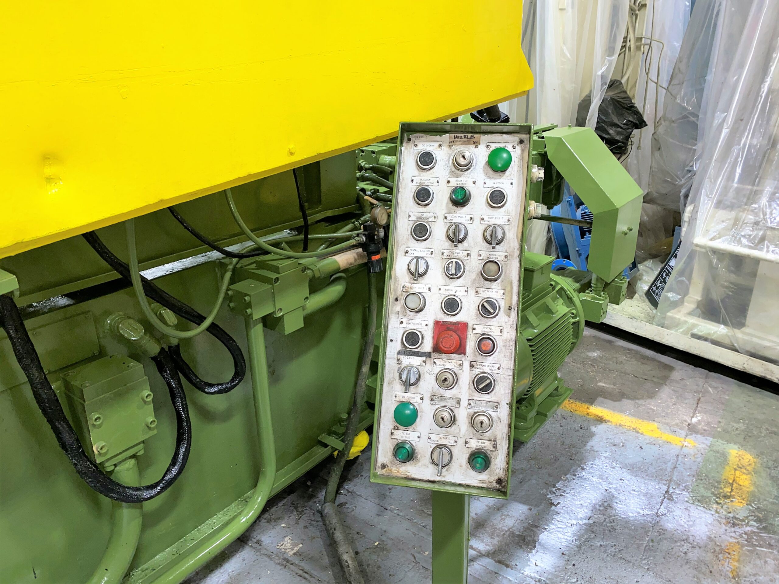 Used Idra 500 Ton Hot Chamber Die Casting Machine For Sale