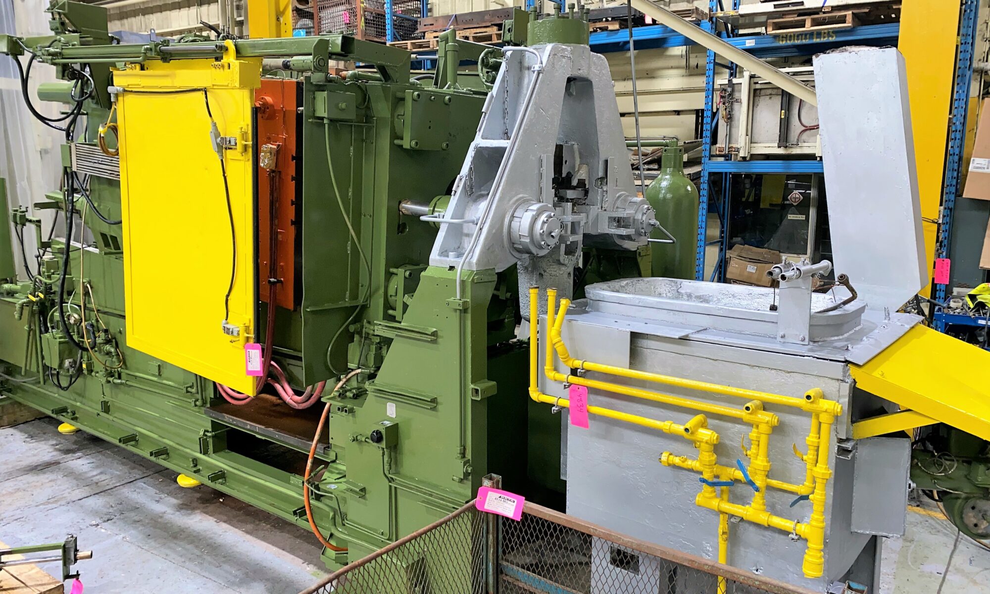 Detailed image of Used Hot Chamber Die Casting Machine