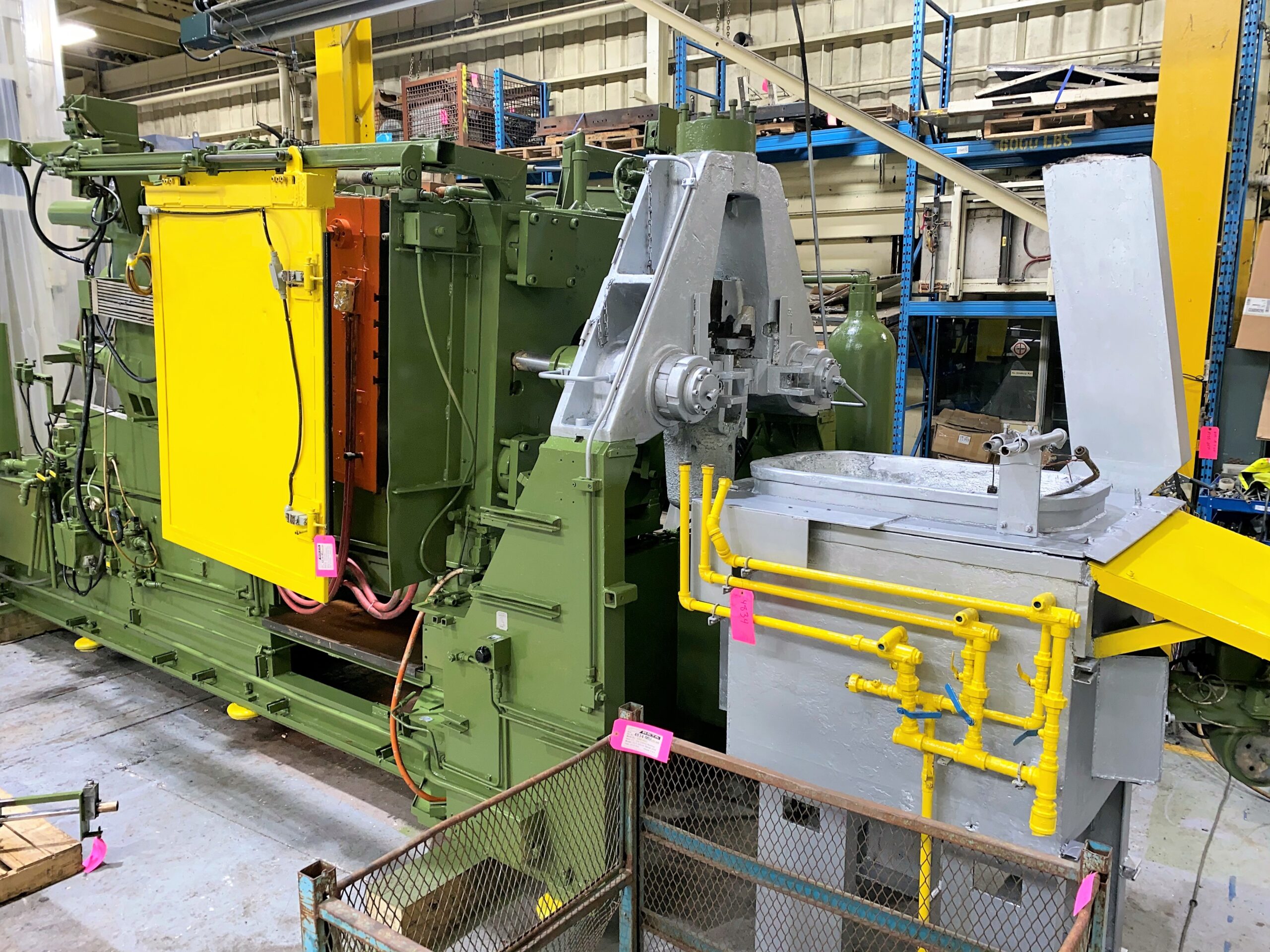 Used Idra 500 Ton Hot Chamber Die Casting Machine For Sale