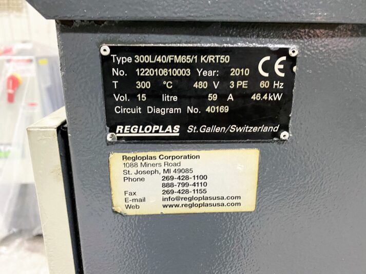 Detailed image of Used Regloplas Hot Oil Temperature Control Unit