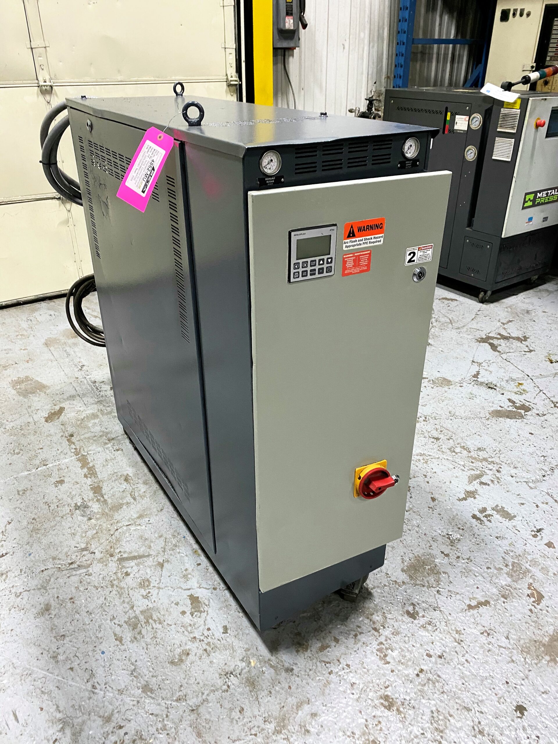 Detailed Picture of Used Regloplas Hot Oil Temperature Control Unit