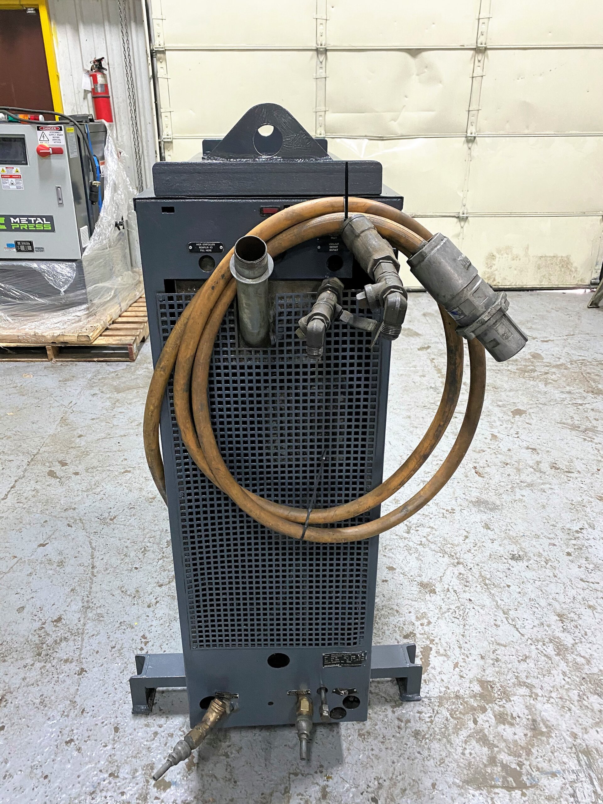 Detailed Picture of Used Regloplas Hot Oil Temperature Control Unit